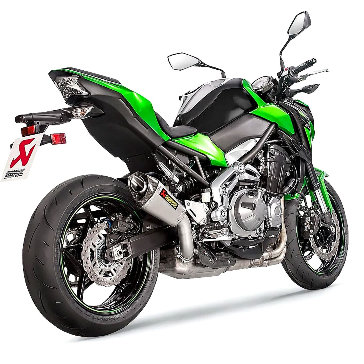 Akrapovic Titanium Line Slip On Silencer For Kawasaki Z 900 ABS Performance 2021-2024